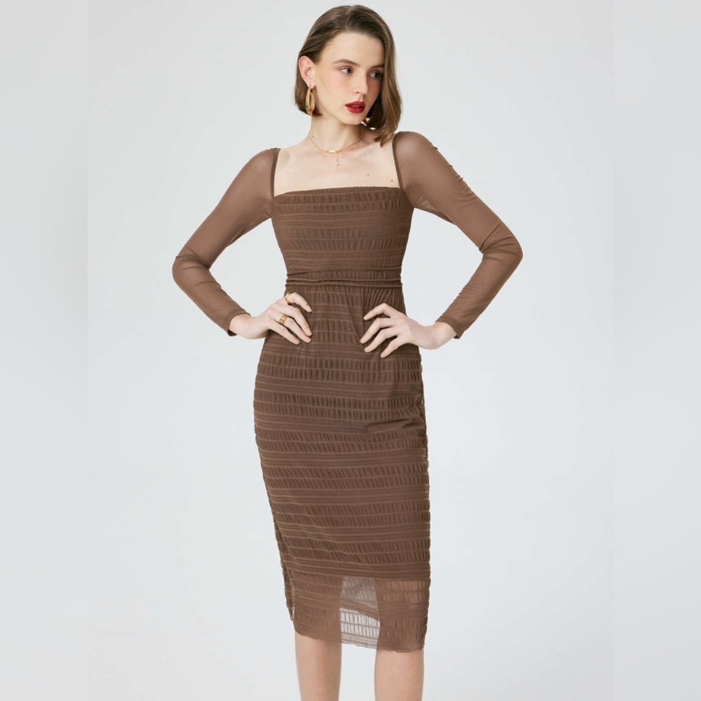 BNWT Cider Mesh Bodycon Dress size s